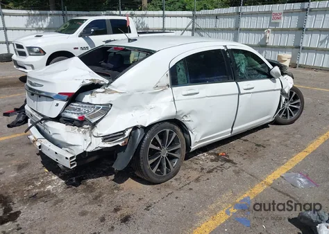 2012 Chrysler 200 Touring from USA, damaged, VIN 1C3CCBBG2CN283071